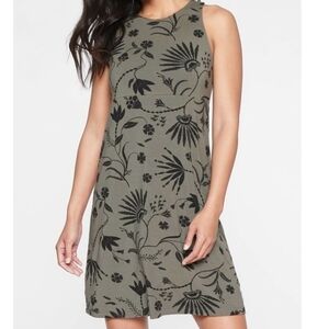 Athleta Santorini Printed High Neck Dress